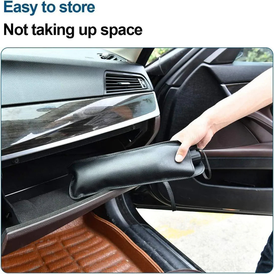 Car Windshield Sun Shade Umbrella | UV Protection Heat Blocker for Cars